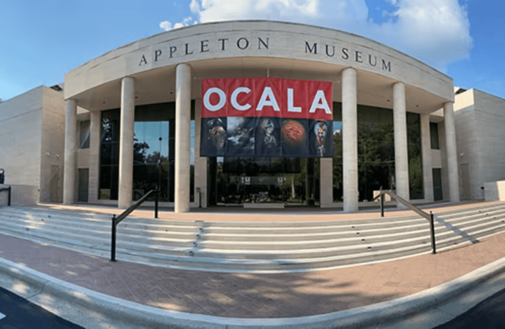 The Appleton Museum of Ocala is consist of a beautiful building