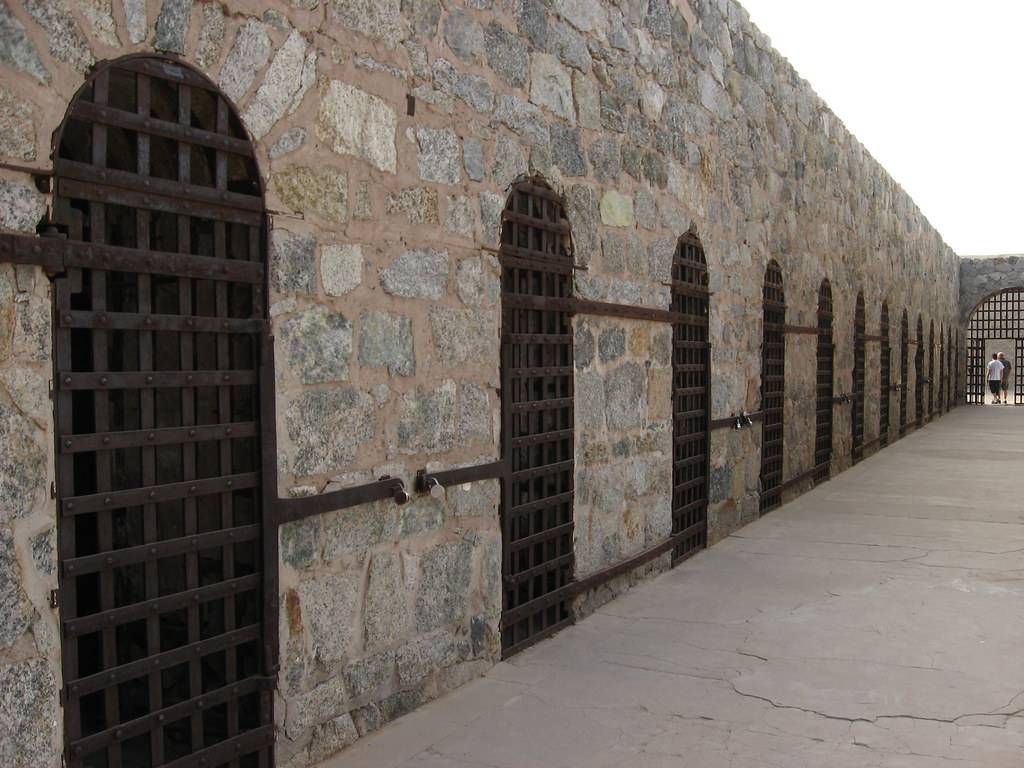 The main cellblock in the Yuma Territorial Prison State Historical Park. This was a really interesting state park to visit.