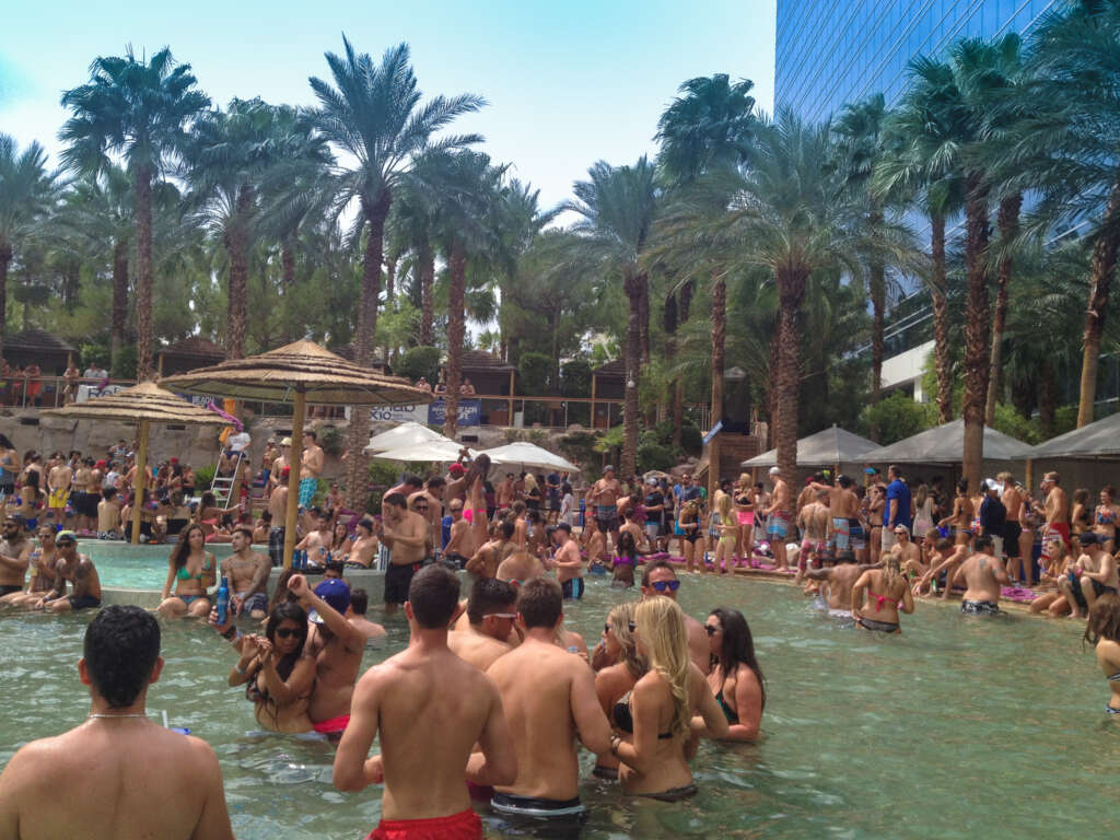 The Pool party of Las Vegas is very enjoyable for everyone