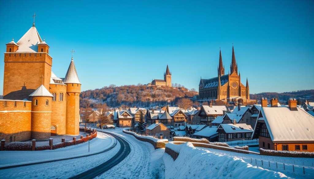 winter historical sites